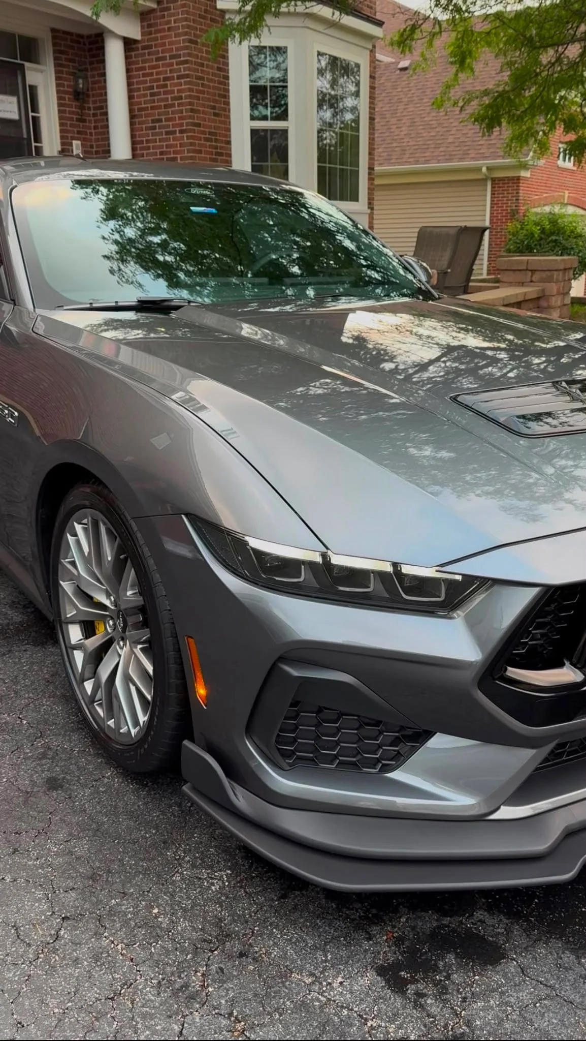 Freshly detailed vehicle on location